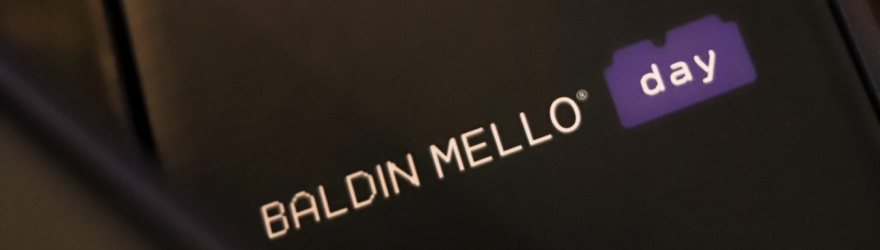 Baldin Mello Day — material do evento